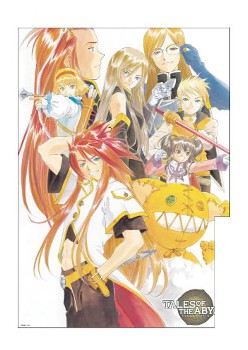 TALES OF THE ABYSS お風呂ポスター A ("Tales of the Abyss" Bath Poster A)