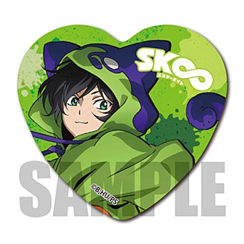 SK∞ エスケーエイト ハート缶バッジ MIYA ("SK8 the Infinity" Heart Can Badge MIYA)
