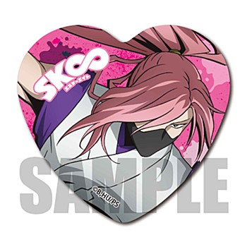 "SK8 the Infinity" Heart Can Badge Cherry blossom