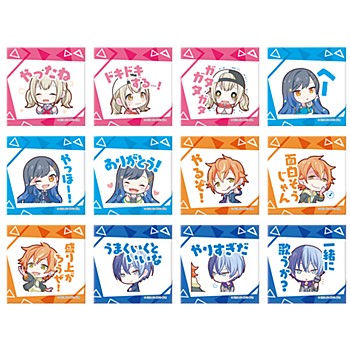"Project SEKAI Colorful Stage! feat. Hatsune Miku" Square Can Badge Collection Vivid BAD SQUAD