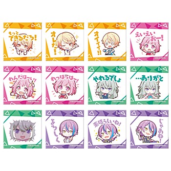プロジェクトセカイ カラフルステージ! feat.初音ミク スクエア缶バッジコレクション ワンダーランズ×ショウタイム ("Project SEKAI Colorful Stage! feat. Hatsune Miku" Square Can Badge Collection Wonderlands x Showtime)