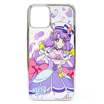 "Tropical-Rouge! Precure" With Cure iPhone12/12pro Case Cure Coral
