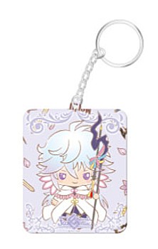 "Fate/Grand Order" Design produced by Sanrio Wooden Key Chain Merlin