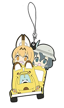 "Kemono Friends" CharaRide Kaban-chan & Serval on Japari Bus