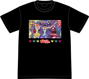 "PriPara" Paraneta Girlmageddon & Gaazilla T-shirt (L Size)