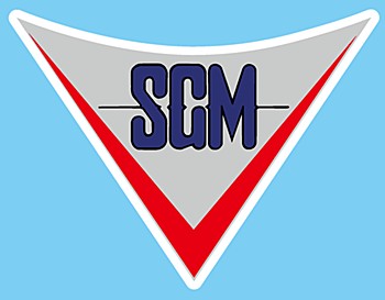 ミラーマン SGMマグネットエンブレム ("Mirrorman" SGM Magnet Emblem)