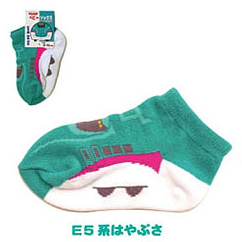 でんたま ベビーソックス E5系はやぶさ (Dentama Baby Socks Series E5 Hayabusa)