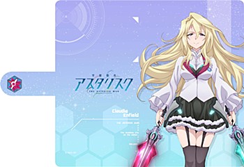 "The Asterisk War" Claudia Book Type Smartphone Case for iPhone6