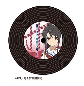 Chara Record Coaster "High School Fleet" 02 Munetani Mashiro