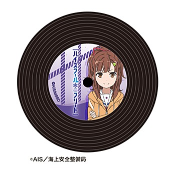 Chara Record Coaster "High School Fleet" 04 Irizaki Mei