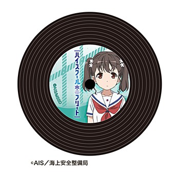 Chara Record Coaster "High School Fleet" 06 Shiretoko Rin