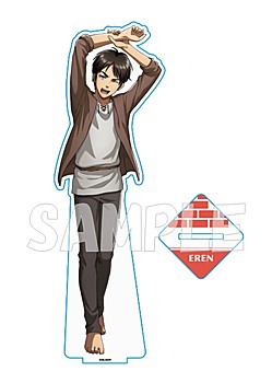 "Attack on Titan" Deka Acrylic Stand Eren Yeager