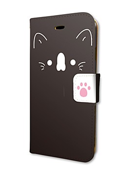 手帳型スマホケース iPhone6/6s/7兼用 スマにゃんケース 11 ハナ