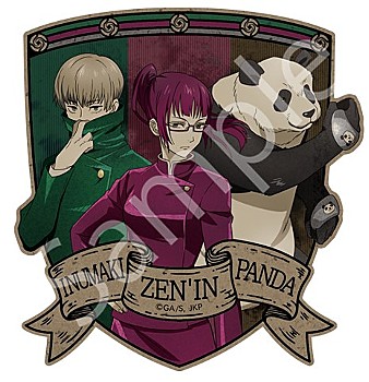 "Jujutsu Kaisen" Die-cut Sticker Zen'in & Inumaki & Panda