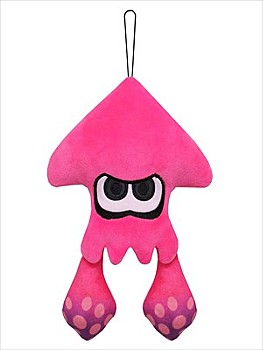 Splatoon2 ALL STAR COLLECTION ぬいぐるみ SP14 イカ ネオンピンク (S) ("Splatoon 2" ALL STAR COLLECTION Plush SP14 Squid Neon Pink (S))