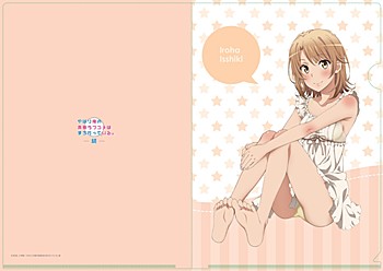 "Yahari Ore no Seishun Love-come wa Machigatteiru. Zoku" Original Illustration Iroha Room Wear A4 Clear File