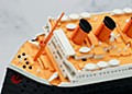 SUYATA TITANIC + PORT SCENE DIORAMA DEFORMED PLASTIC MODEL KIT