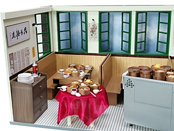 COOL MOULD 1/12 Scale Diorama Set Traditional Hongkong Style Teahouse