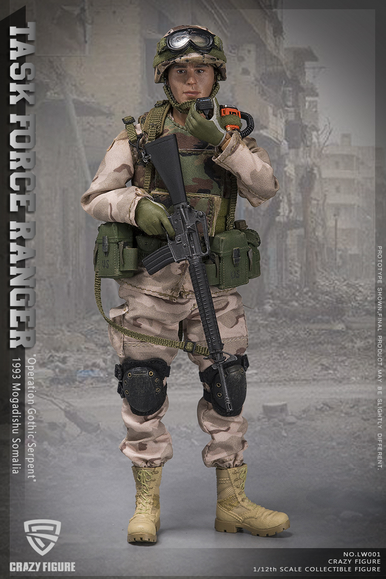 Crazyfigure LW001 Chalk Leader 75th Ranger - TASK FORCE RANGER 1 