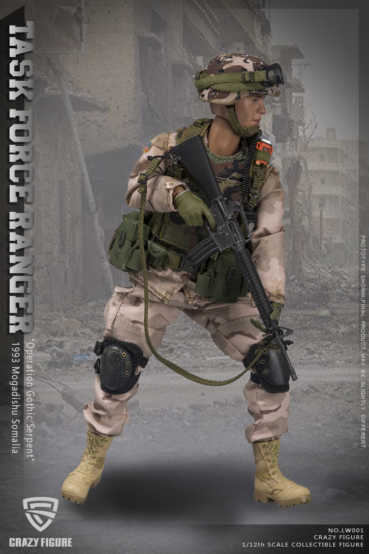 Crazyfigure LW001 Chalk Leader 75th Ranger - TASK FORCE RANGER 1 