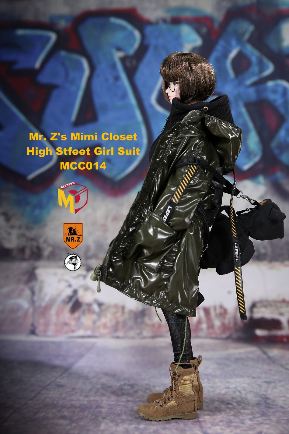 MCCTOYS MCC014 1/6 Mr High Street Girl Suits Boots Model Z's mini Closet 