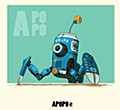 PFTOYS THE WANDERING APOPO 1/12 Scale Alloy Action Figure PF2001A No. 1 (Blue)