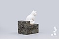 Sank Toys 猫街物語シリーズ 第四弾 お手猫-白 (Sank Toys Cat's Town Story Vol. 4 The Paw-giving Cat-White)