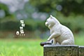 Sank Toys 猫街物語シリーズ 第四弾 お手猫-白 (Sank Toys Cat's Town Story Vol. 4 The Paw-giving Cat-White)