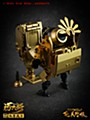 玩具野狼 W-02G 汚大将 水軍頭目 ゴールドVer. 1/12スケール変形玩具 (TOYWOLF W-02G Dirty Man Navy Leader Gold Ver. 1/12 Scale Transformable Toy)