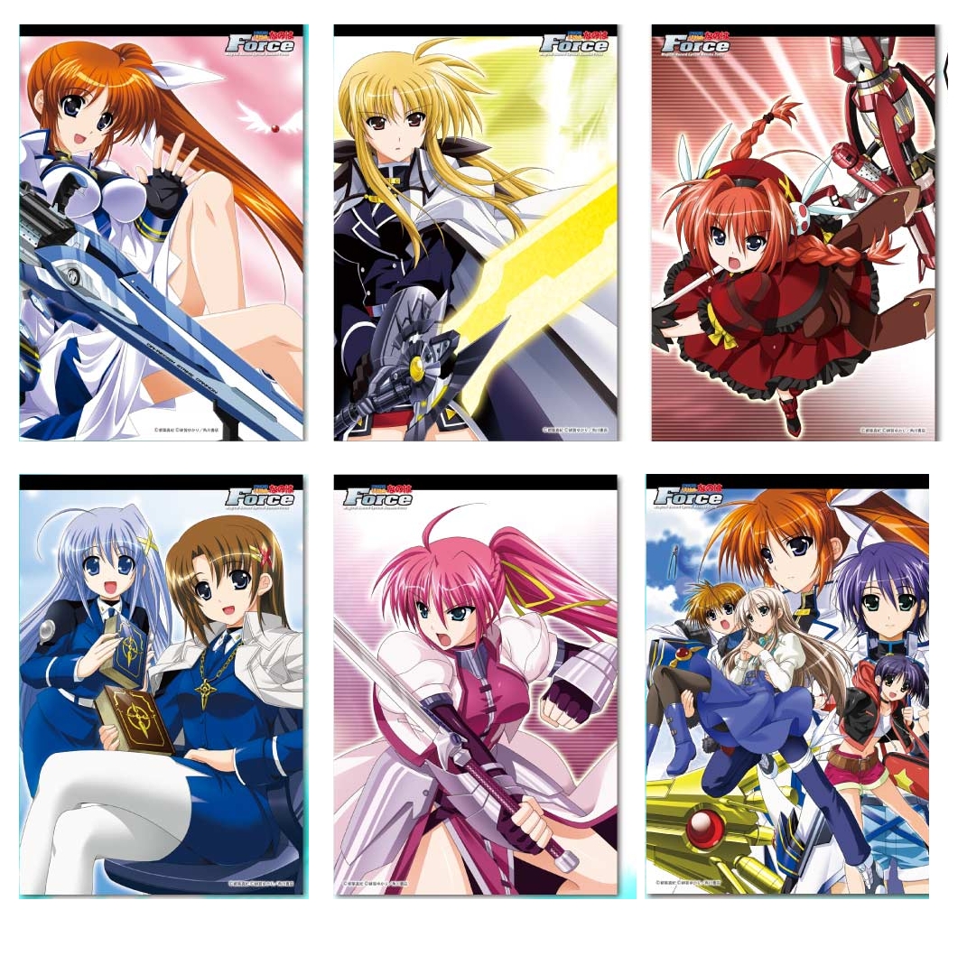 Magical Record Lyrical Nanoha Force Large Format Mouse Pad Milestone Inc Group Set Product Detail Information