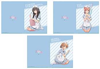 Resale "Yahari Ore no Seishun Love-come wa Machigatteiru. Zoku" Original Illustration Nurse Maid A4 Clear File