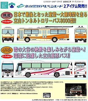  立山黒部貫光バス 2種 (Tateyama Kurobe Kanko Bus)