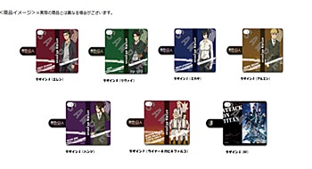 "Attack on Titan The Final Season" Book Type Smartphone Case for iPhone6/6S/7/8/SE(2nd Generation)