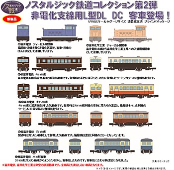 ノスタルジック鉄道コレクション 第2弾&専用ケース (Nostalgic Railway Collection Vol. 2 & Case)